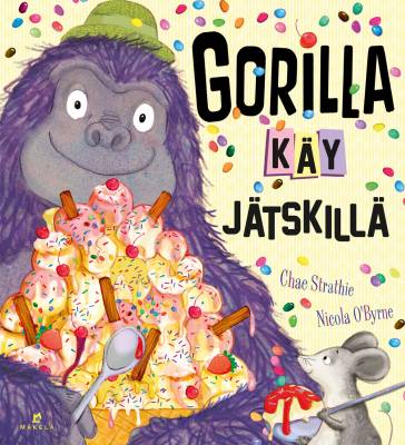 Gorilla käy jätskillä