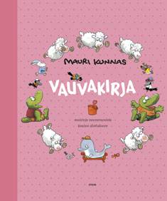 Vauvakirja, vaaleanpunainen