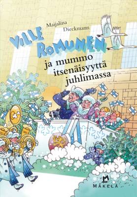 Ville Romunen ja mummo itsenäisyyttä juhlimassa