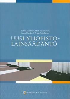 Uusi yliopistolainsäädäntö