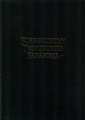Kirkollisten toimitusten päiväkirja
