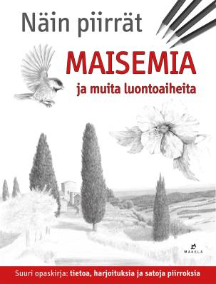 Näin piirrät maisemia ja muita luontoaiheita