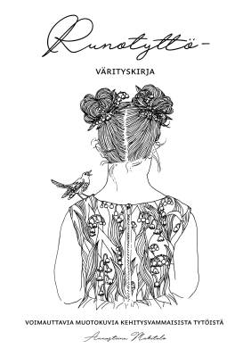 Runotyttö-värityskirja