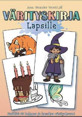 Jasu Wonder World värityskirja lapsille