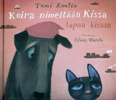 Koira nimeltään Kissa tapaa kissan