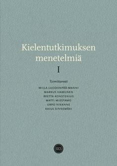 Kielentutkimuksen menetelmiä I