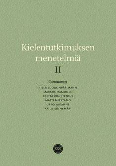 Kielentutkimuksen menetelmiä II