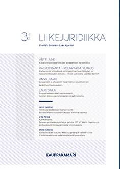 Liikejuridiikka 3/2020