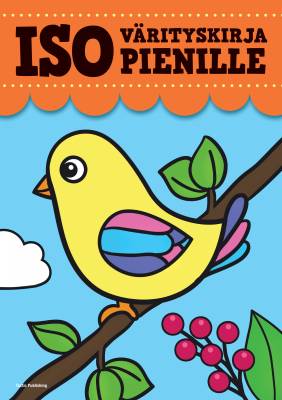 Iso värityskirja pienille