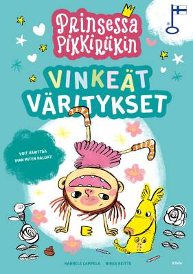 Värityskirja Prinsessa Pikkiriikin vinkeät väritykset