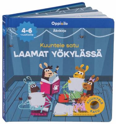 Kuuntele satu Laamat yökylässä -äänikirja 4-6 v