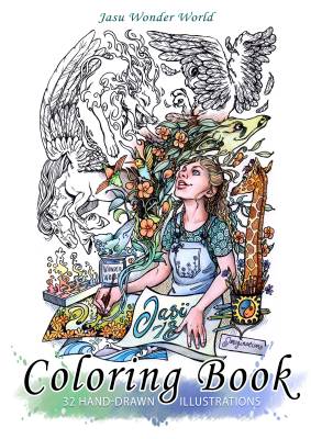 Jasu Wonder World Coloring Book