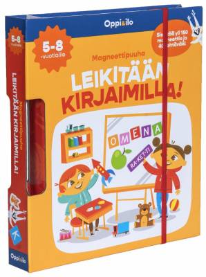 Magneettipuuha Leikitään kirjaimilla 5-8 v