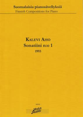 Sonatiini no: 1 pianolle (1993)