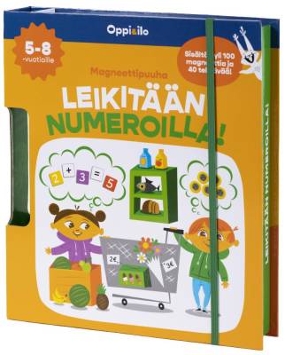 Magneettipuuha Leikitään numeroilla 5-8 v