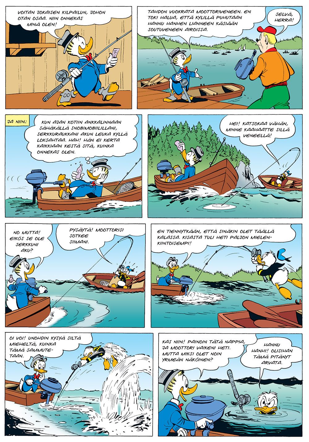 Carl Barksin sankarit: Hannu Hanhi