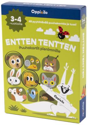 Entten tentten -puuhakortit 3-4 v