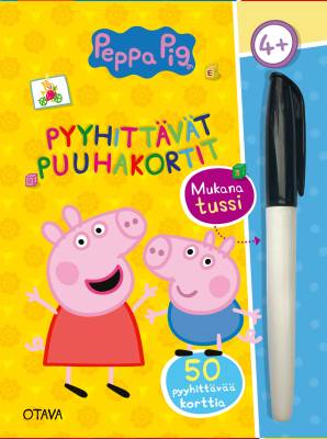 Pipsa Possu Pyyhittävät puuhakortit