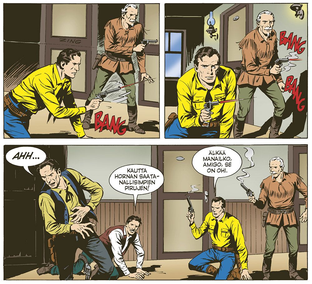 Tex Willer Kirjasto 69: Vaitelias todistaja