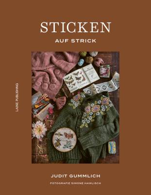 Sticken auf Strick