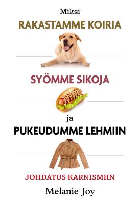 Miksi rakastamme koiria, syömme sikoja ja pukeudumme lehmiin