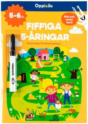 Fiffiga 5-åringar -pysselbok 5-6 år