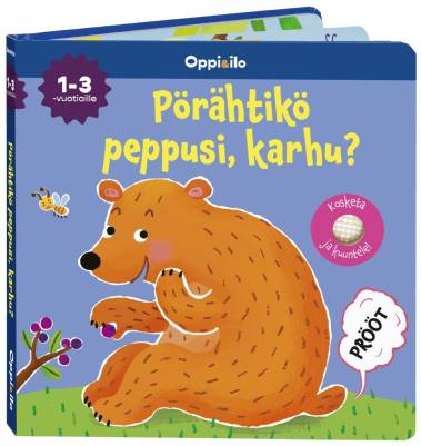 Pörähtikö peppusi, karhu? -äänikirja 1-3 v