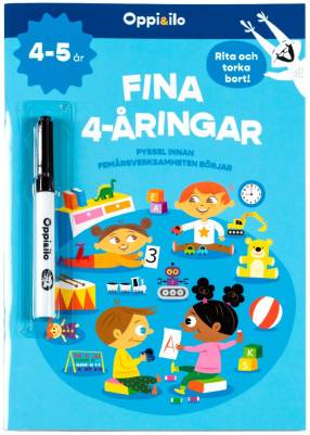 Fina 4-åringar -pysselbok 4-5 år