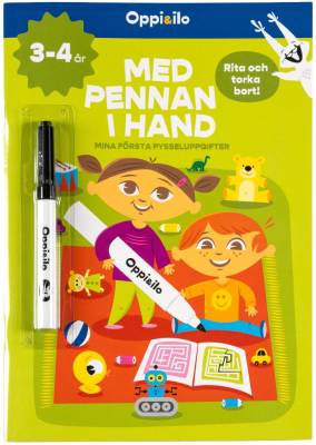 Med pennan i hand -pysselbok 3-4 år