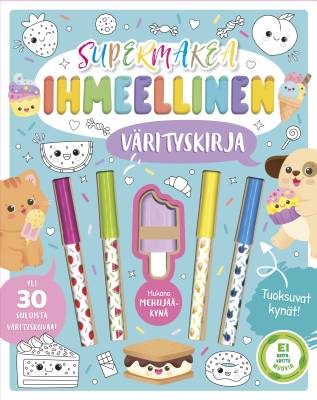 Ihmeelllinen värityskirja - Tuoksuvat kynät