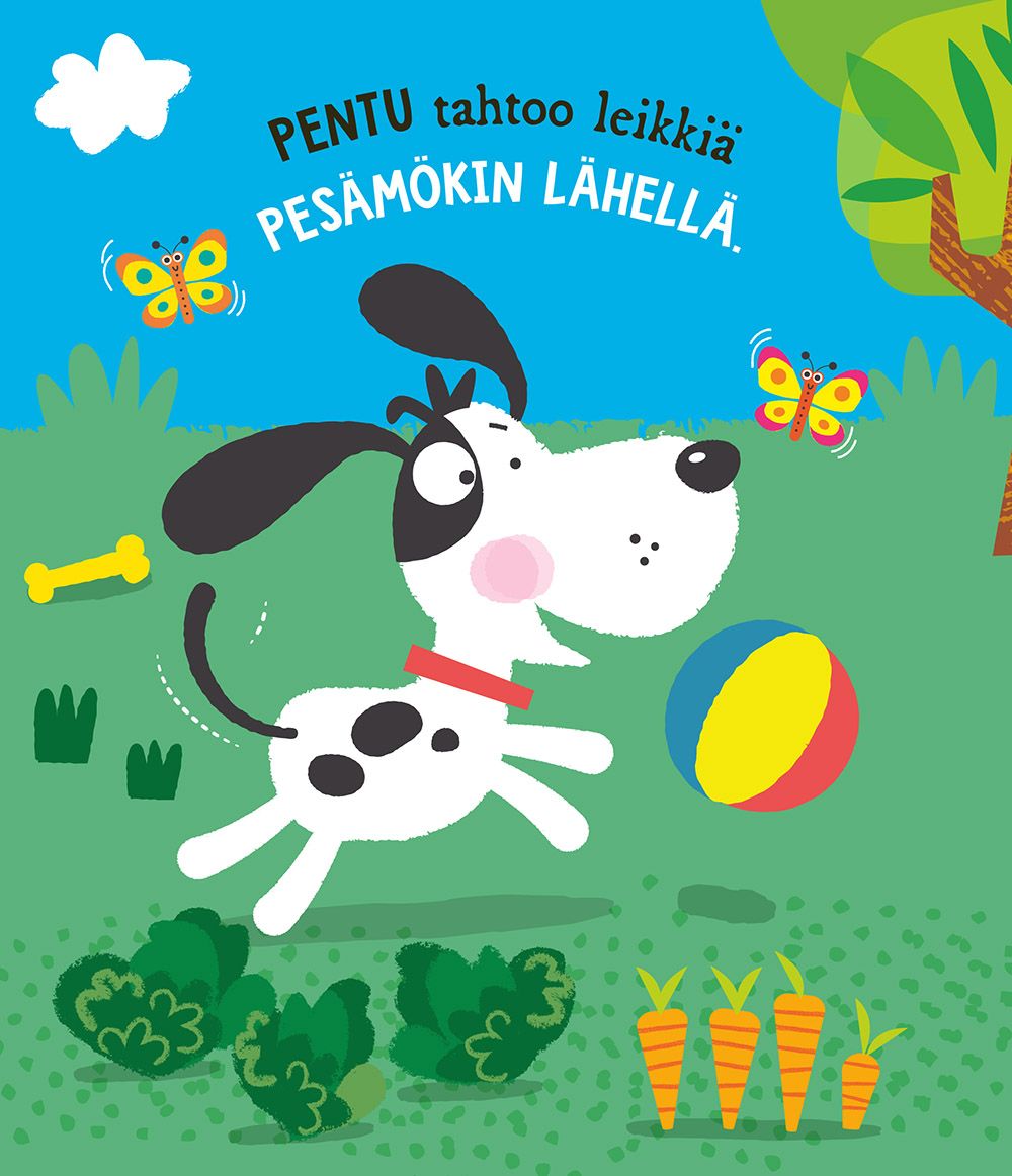 Pennun suuri seikkailu kurkistelukirja