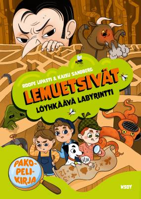 Lemuetsivät: Löyhkäävä labyrintti. Pakopelikirja