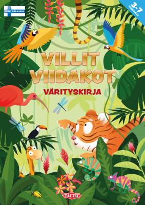 Villit viidakot värityskirja