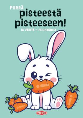 Piirrä pisteestä pisteeseen! Ja väritä - puuhakirja