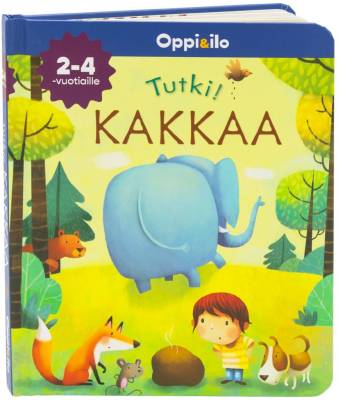 Tutki! Kakkaa -kuvakirja 2-4 v