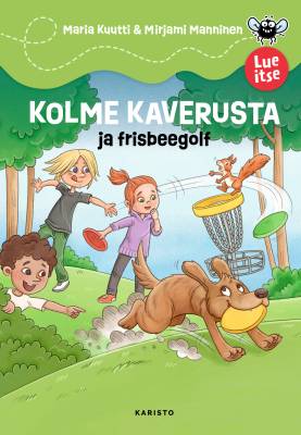 Kolme kaverusta ja frisbeegolf