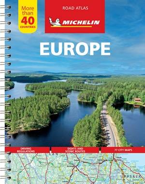 Europe - Michelin Road Atlas (A4-Spiral)