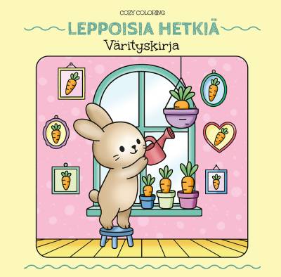 Cozy Coloring: Leppoisia hetkiä värityskirja