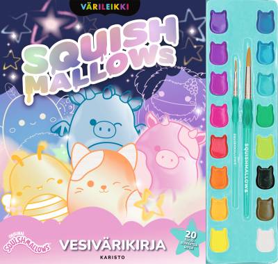 Squishmallows - Vesivärikirja