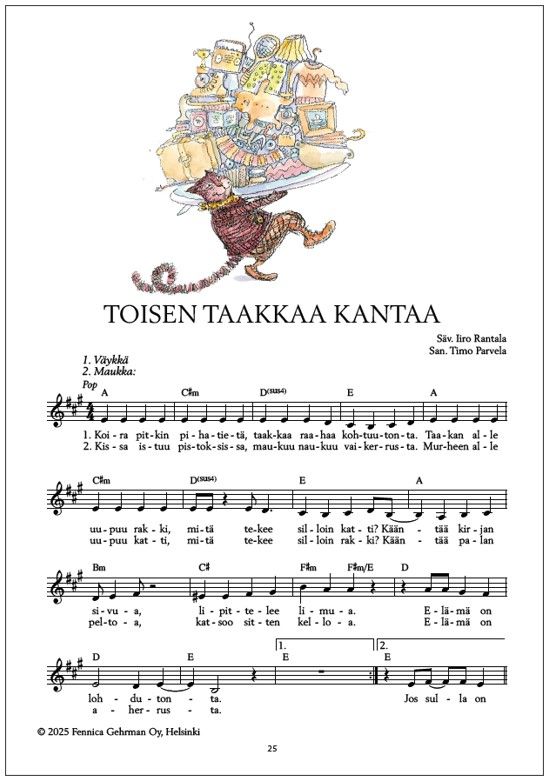 Maukan ja Väykän laulukirja