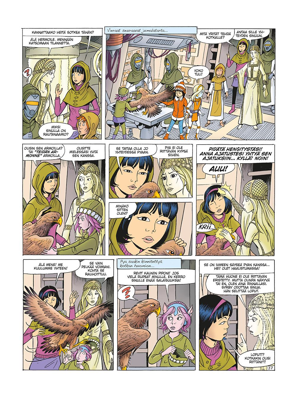 Yoko Tsuno 25: Ylämaan kotka