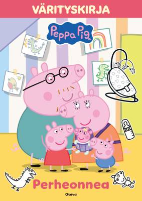 Pipsa Possu - Värityskirja Perheonnea