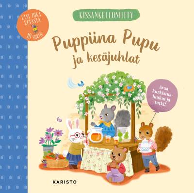 Kissankelloniitty - Puppiina Pupu ja kesäjuhlat