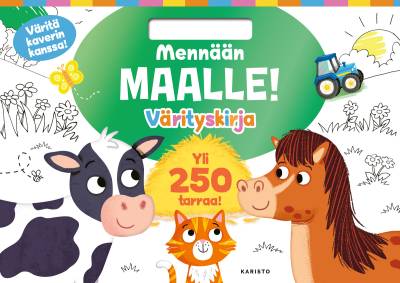 Mennään maalle! Värityskirja