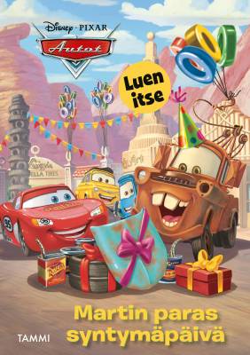 Disney Pixar Autot. Martin paras syntymäpäivä. Luen itse