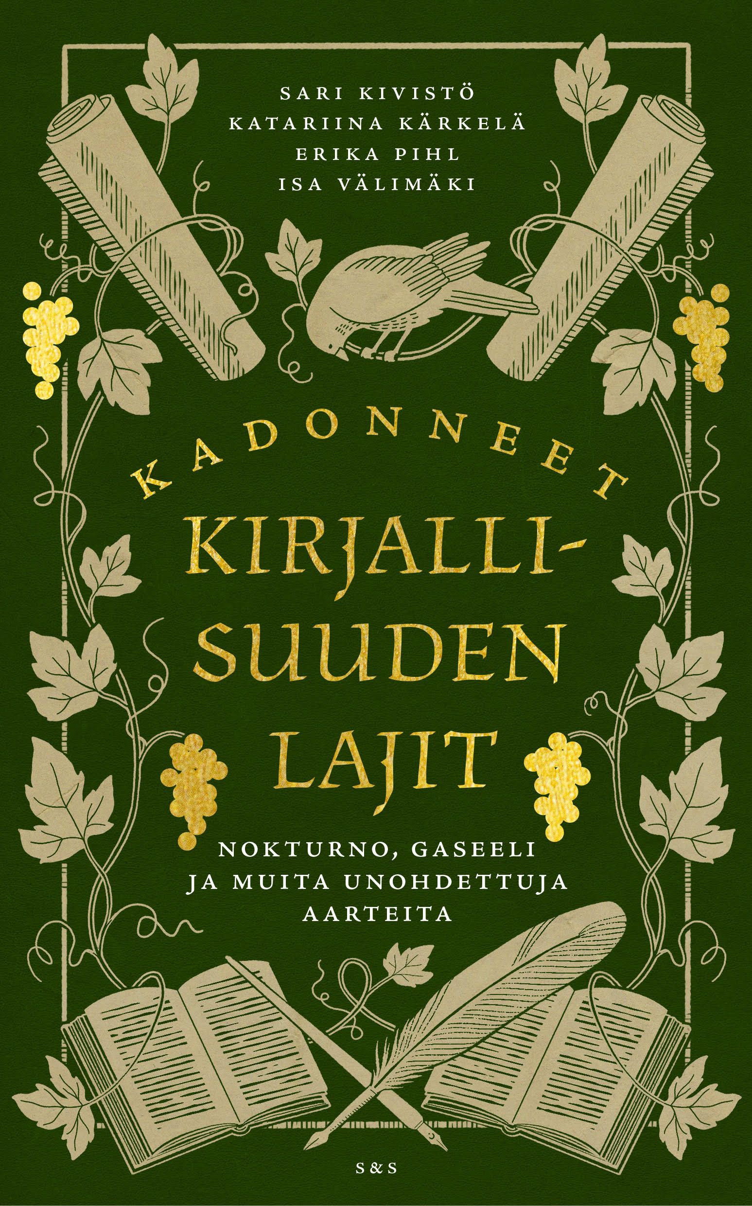 Kadonneet kirjallisuuden lajit