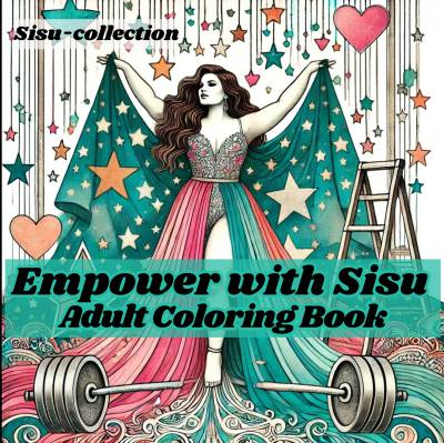 Empower with Sisu, adult coloring book