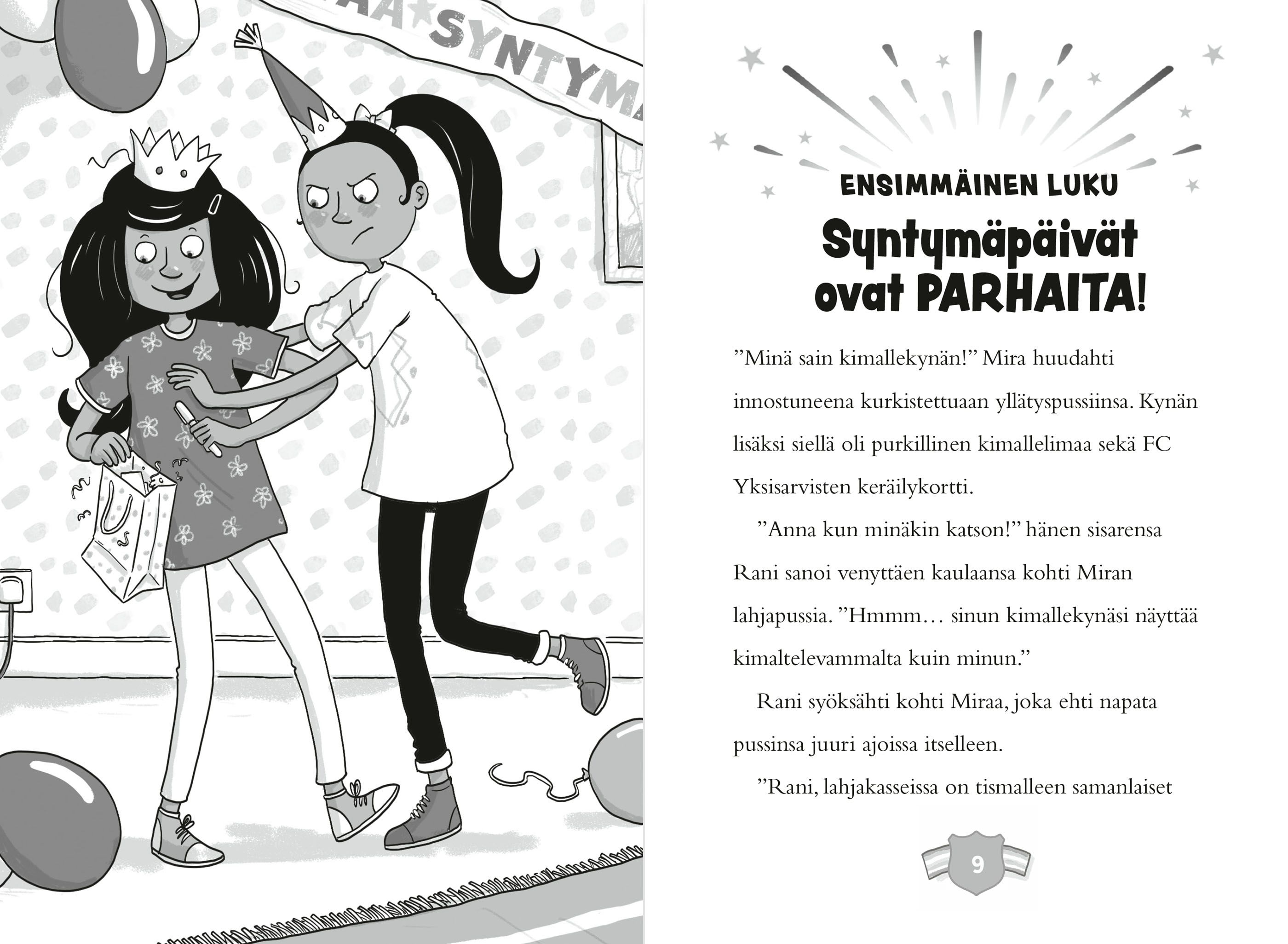 Yrmeä yksisarvinen - Synttärijuhlat