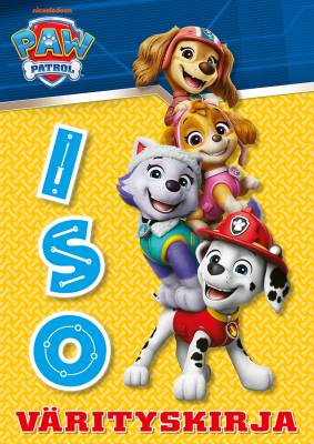 Ryhmä Hau - Paw Patrol Iso värityskirja