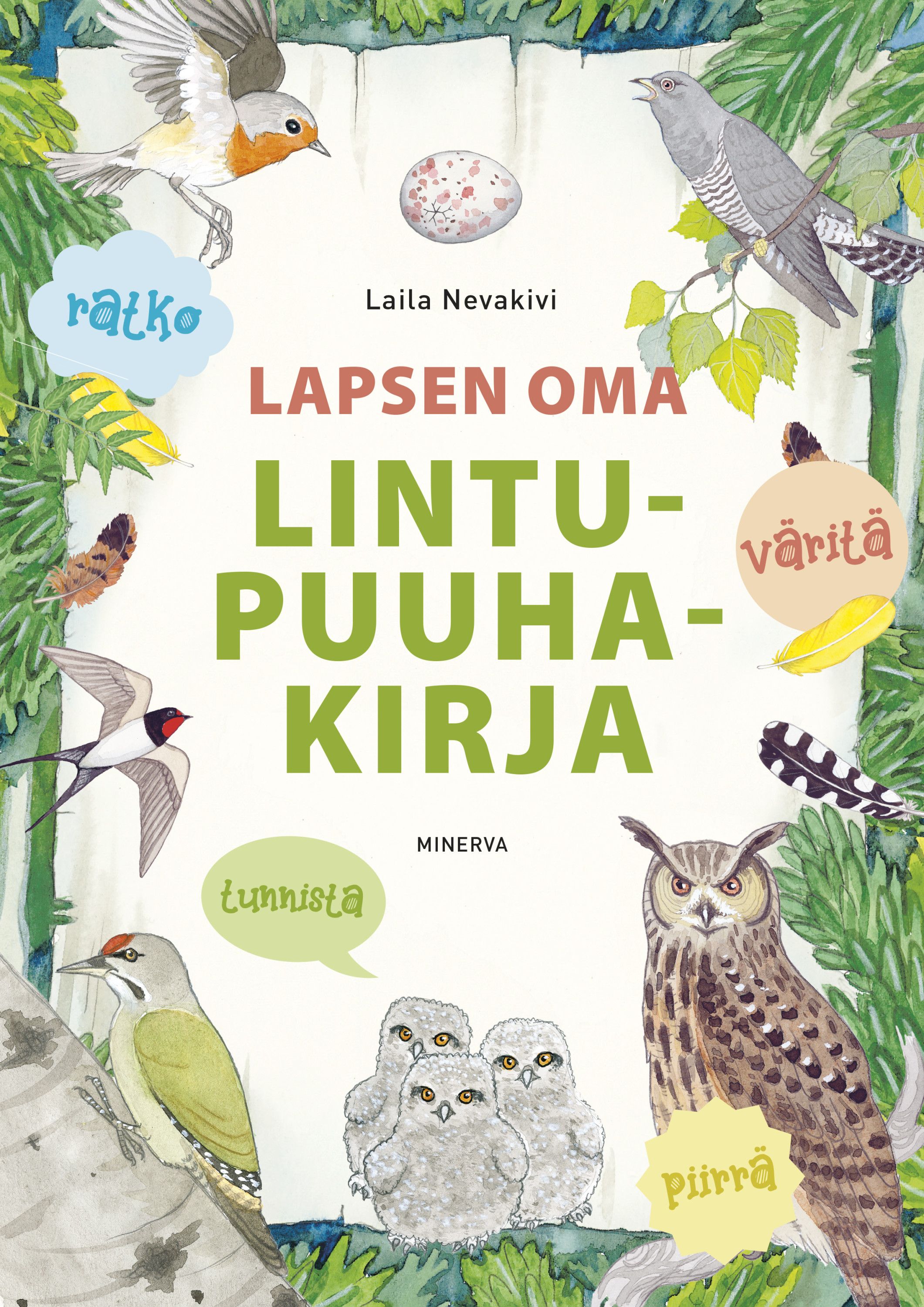 Lapsen oma lintupuuhakirja